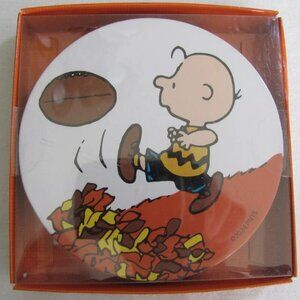 Peanuts Fall Coaster Set - Charlie Brown & Snoopy